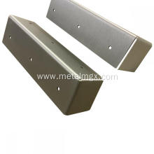 High Quality Brushed Stainless Steel Seat Box Corner